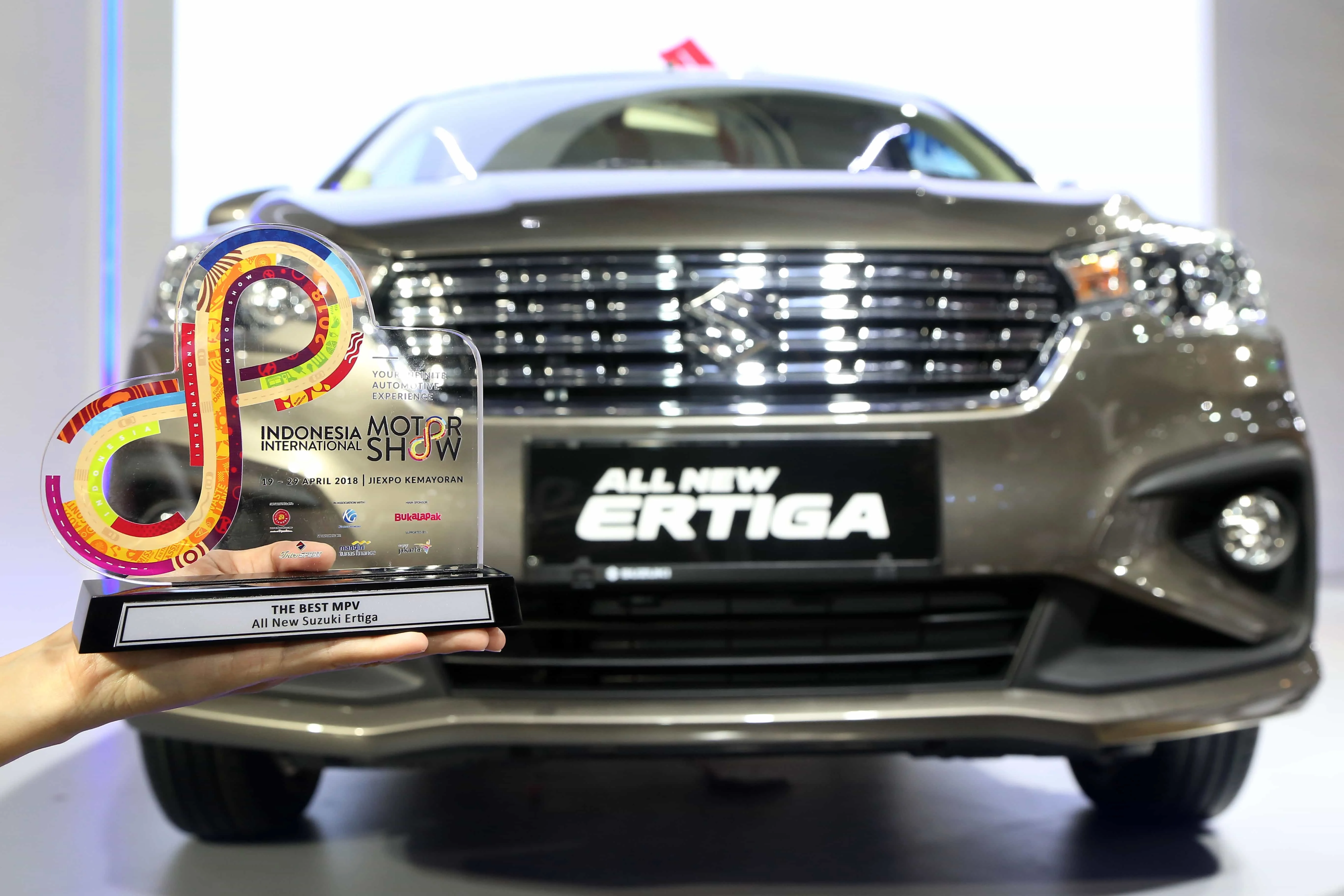 All New Ertiga Mendapat Sambutan Hangat Dari Para Pengunjung Selama IIMS 2018 Berlangsung
