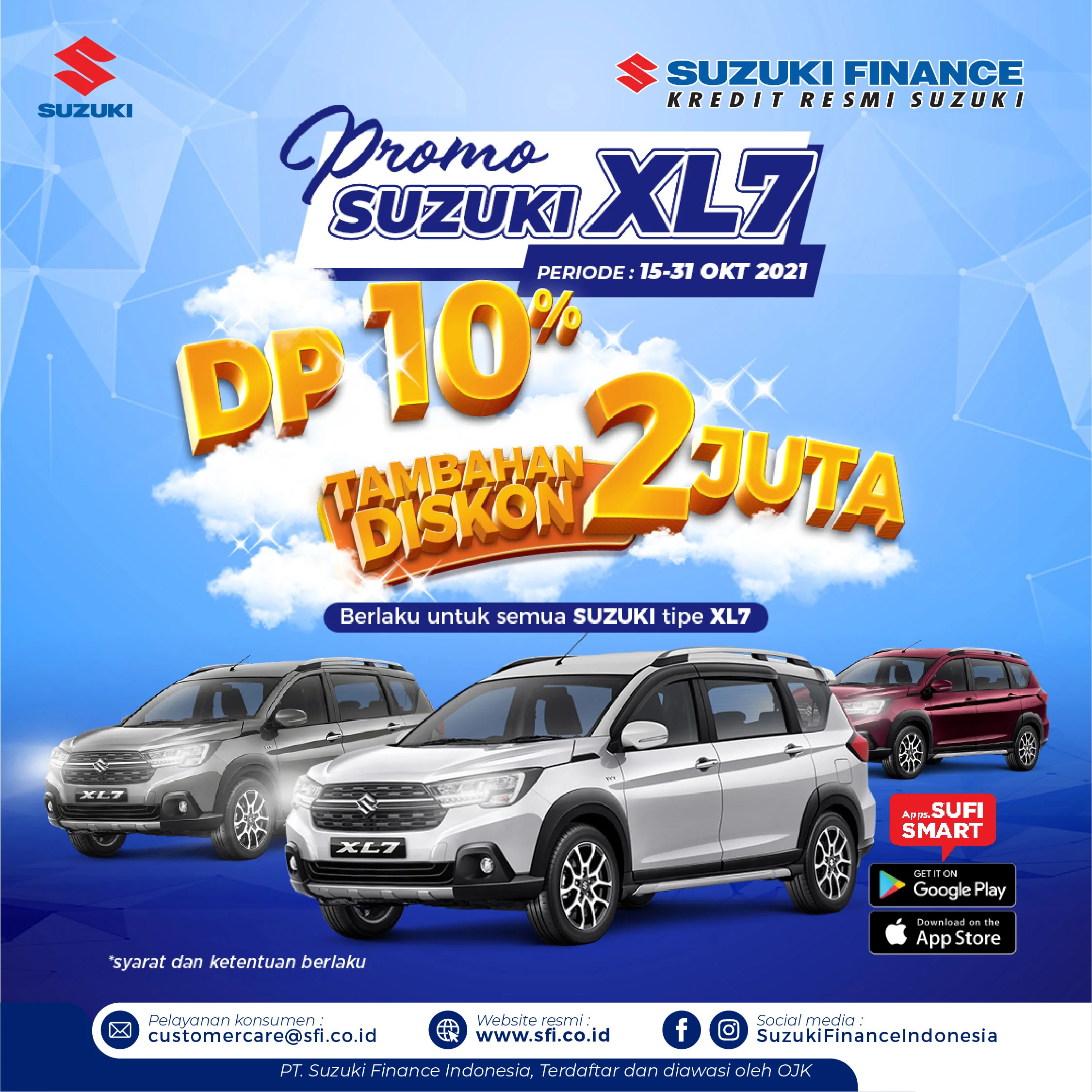 Antusiasme Tinggi Suzuki Finance Indonesia Hadirkan Promo Khusus Xl7