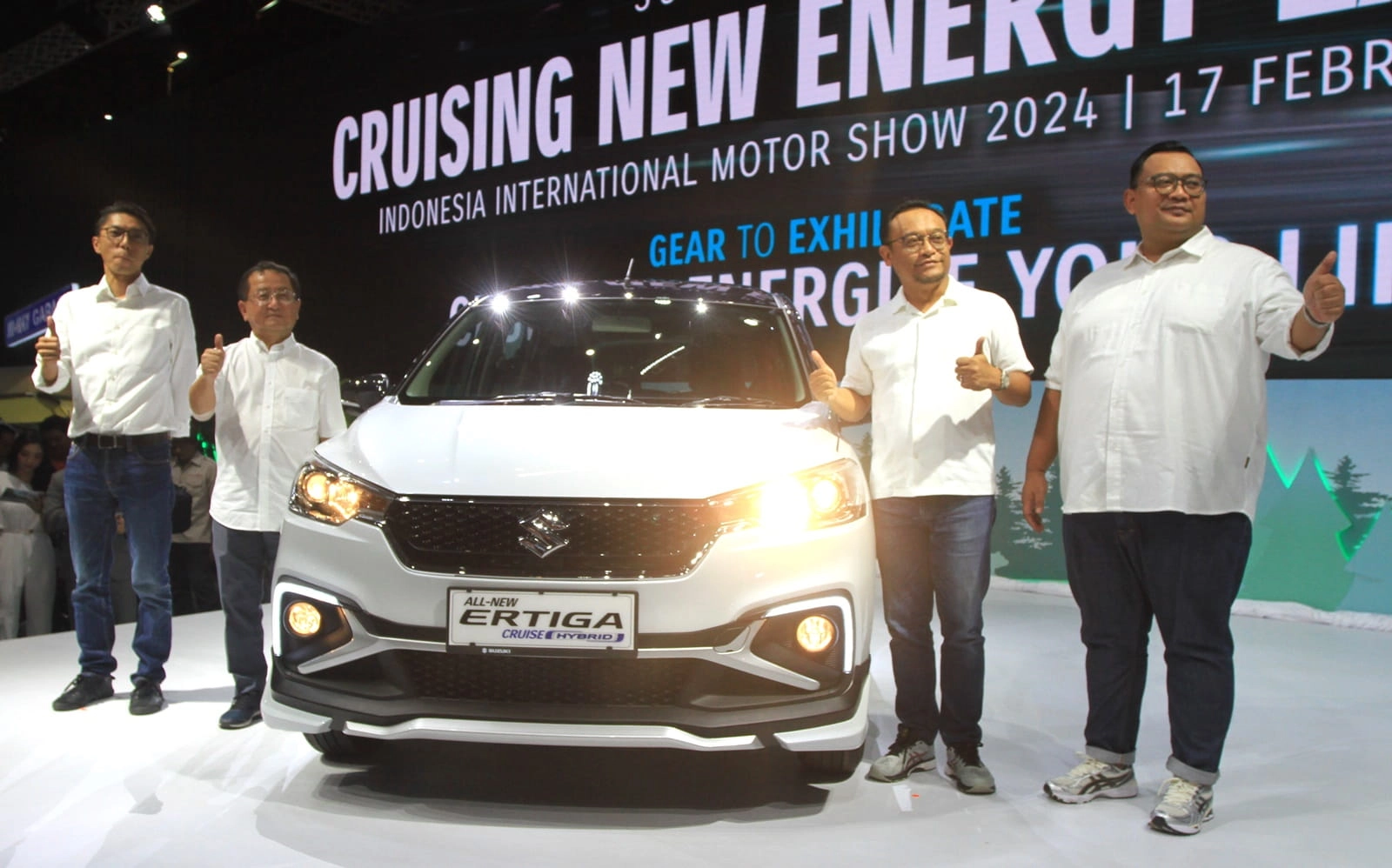 Elevasi Kenyamanan Dan Gaya Suzuki Perkenalkan All New Ertiga Hybrid Cruise Di Iims 2024