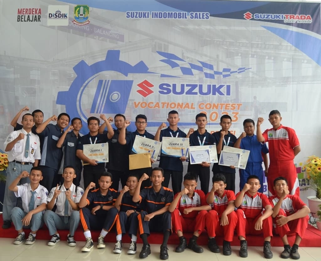 Libatkan Ratusan Smk Suzuki Peduli Pendidikan Gelar Kompetisi Mekanik Berhadiah Mobil Hingga Mesin