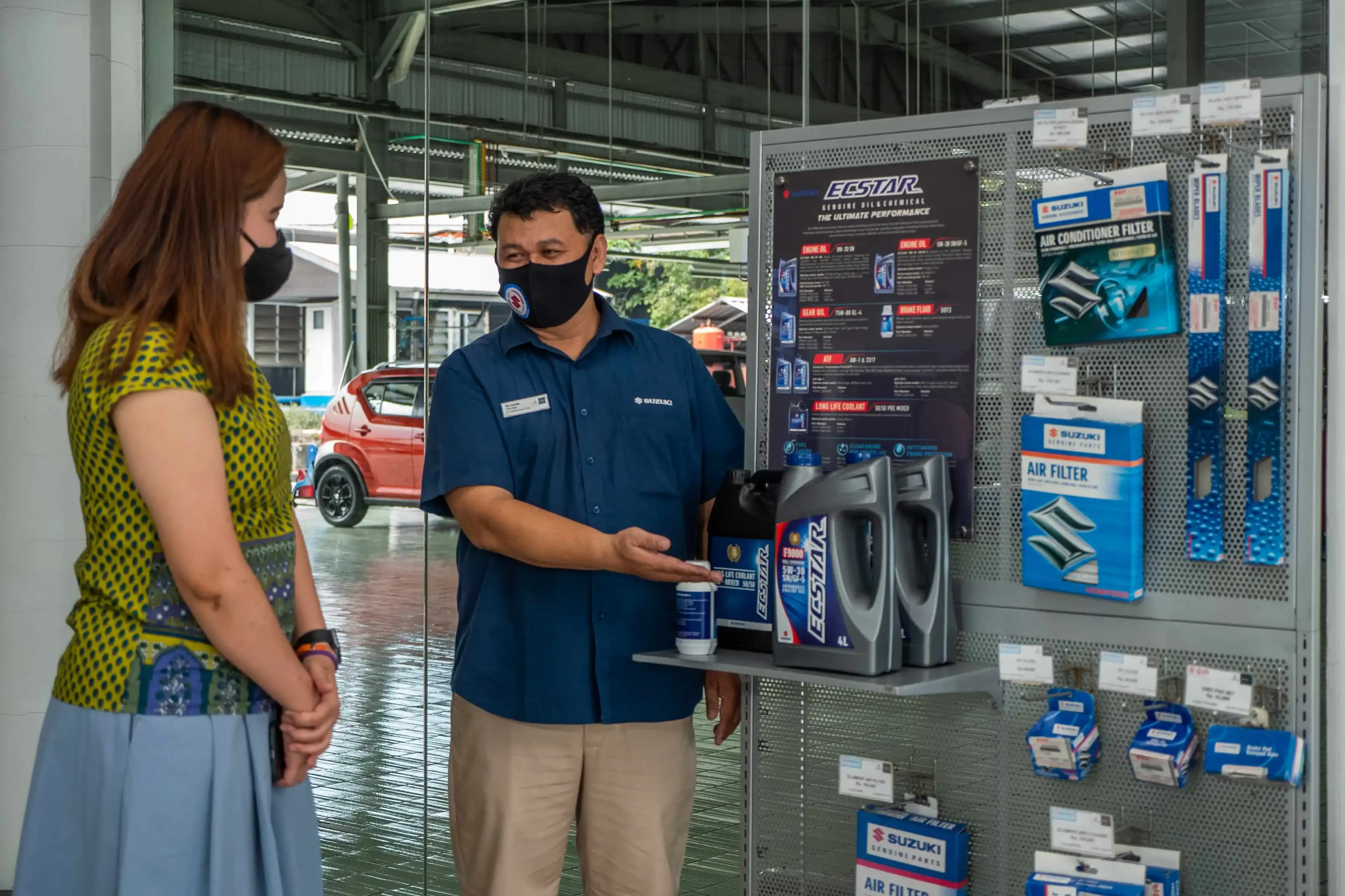 Penjualan Suku Cadang Suzuki Lampaui Target
