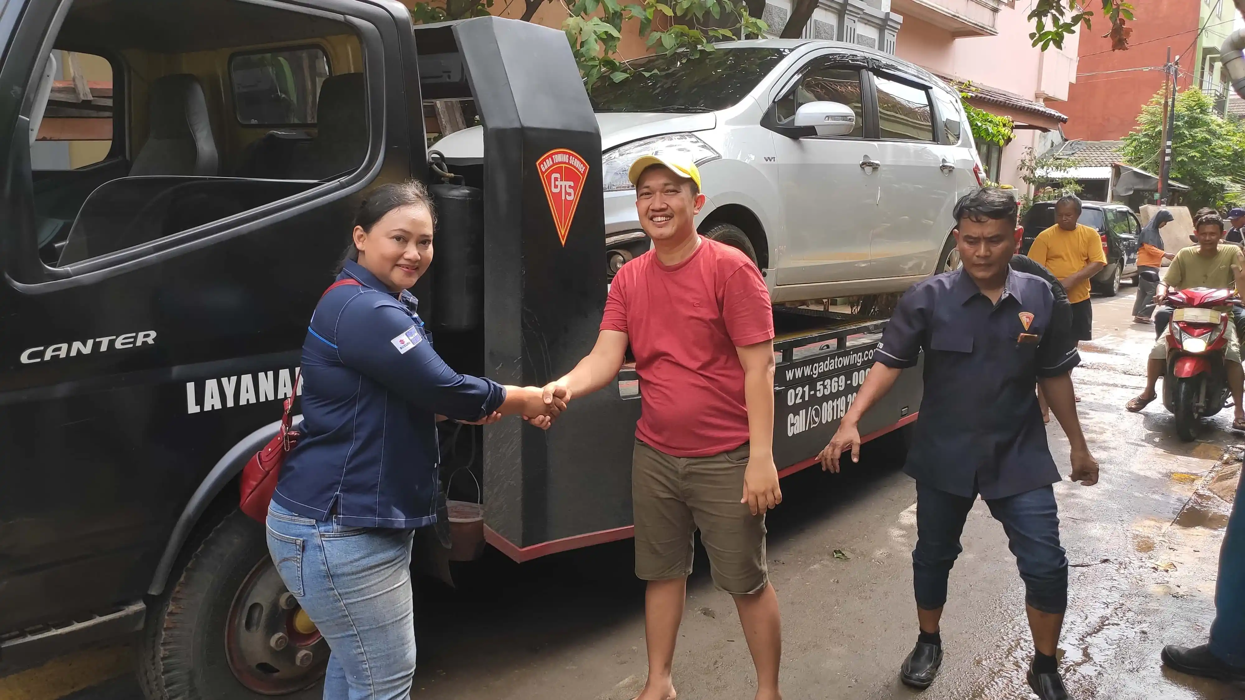 Suzuki Sigap Bantu Pelanggan Terdampak Banjir