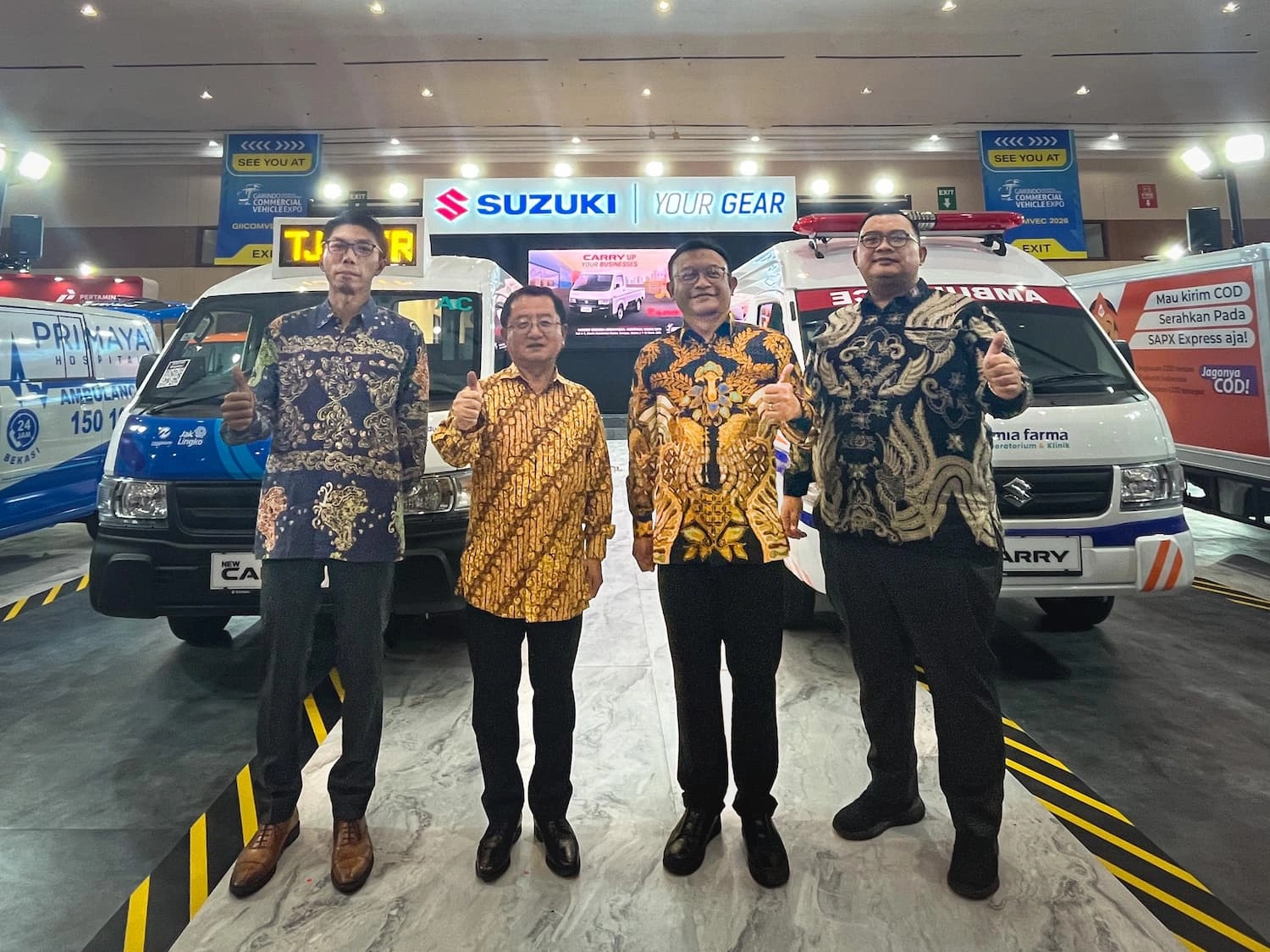 Turut Serta Pameran Mobil Niaga Giicomvec 2024 Suzuki New Carry Meyakinkan Untuk Segala Keperluan Usaha
